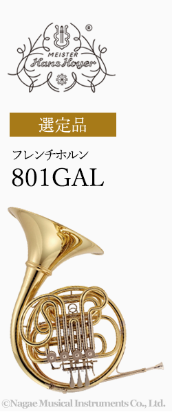 ハンス・ホイヤー ホルン 801GAL 選定品